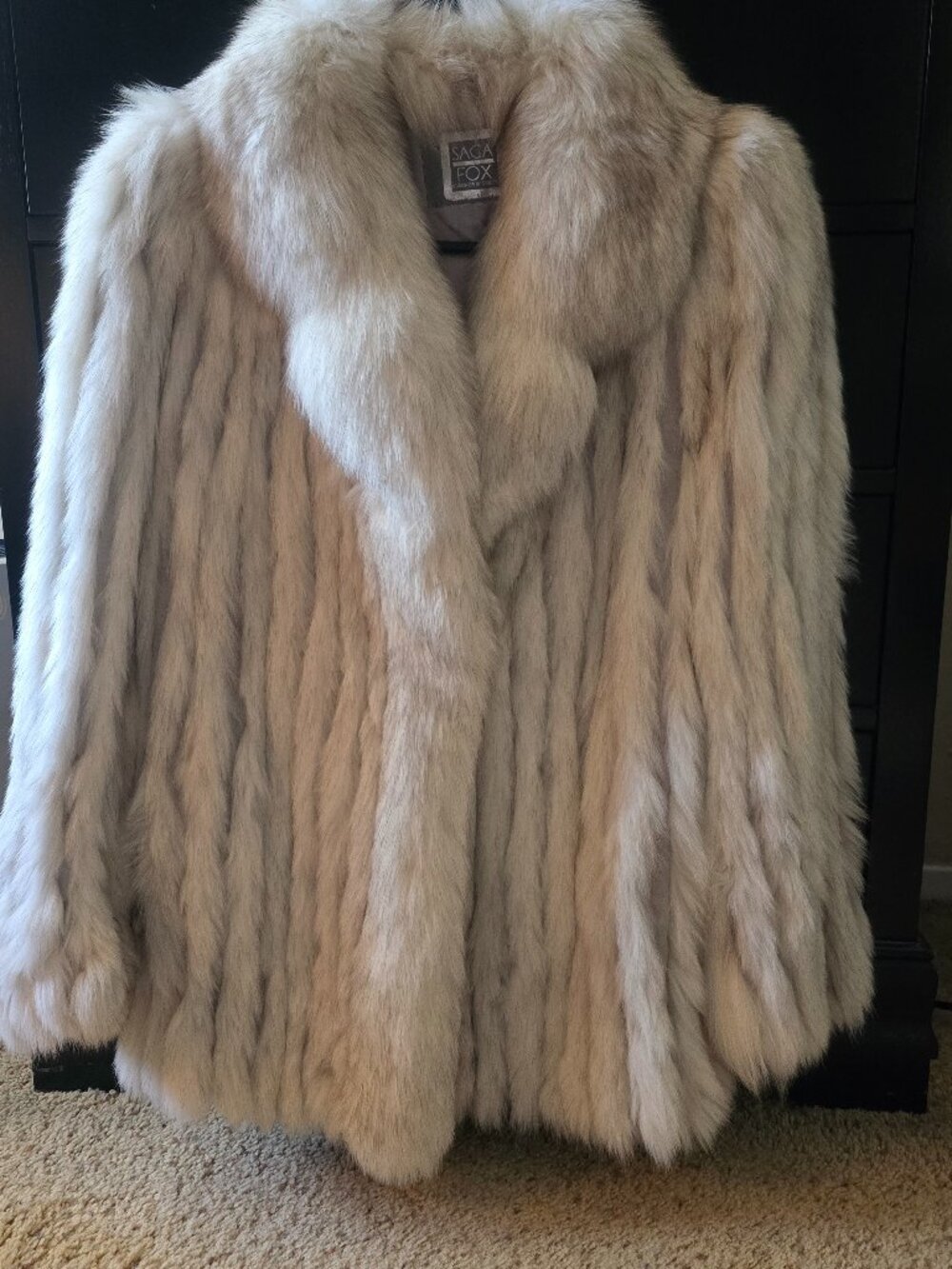 Saga Furs Silver Fox Fur